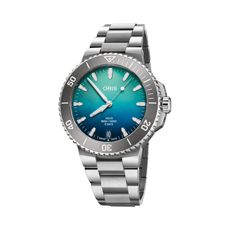 Oris Aquis Great Barrier Reef Limited Edition IV Calibre 400 Date 01 400 7790 4185-SET