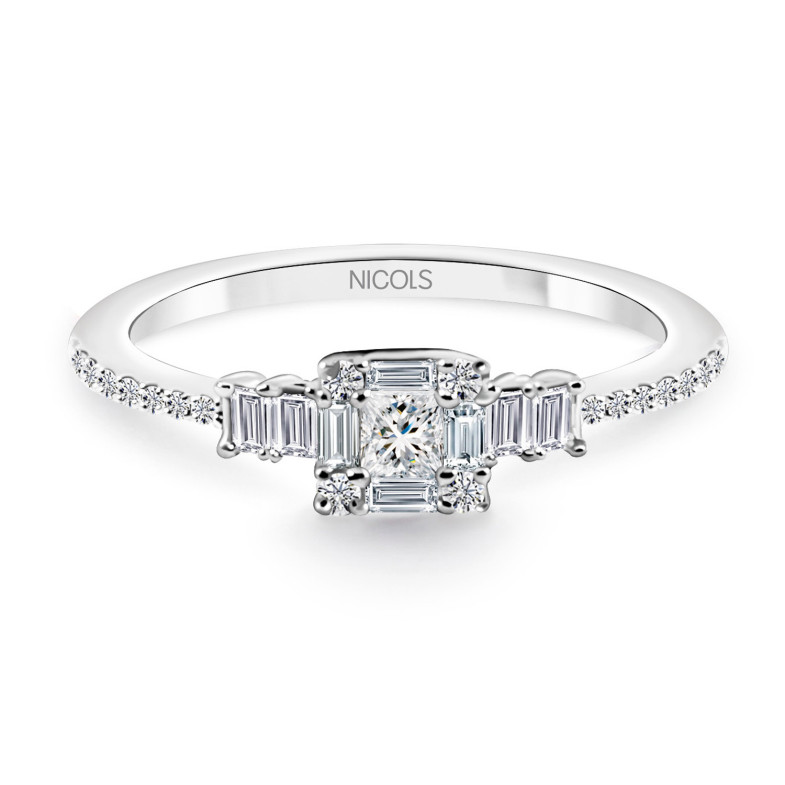 Diamantring Prinzessin 0.33Ct 14710350011