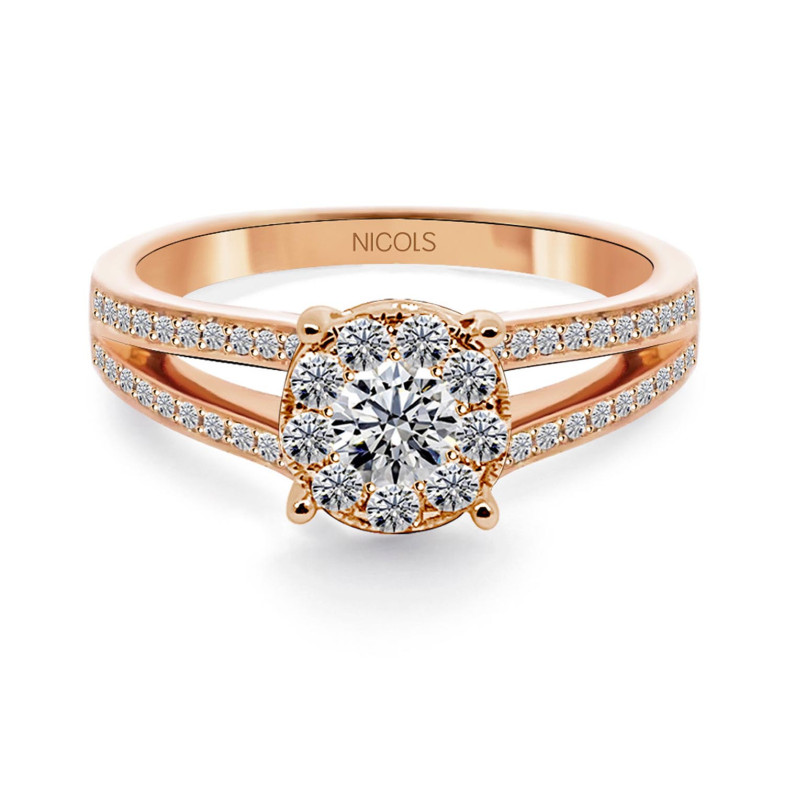 NOA Diamond Ring 0.68 Rose Gold 14710800019