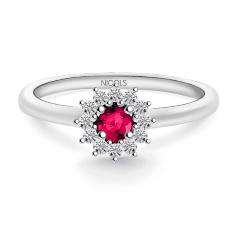 Anello Rubí Margarita 0.25 99930176013