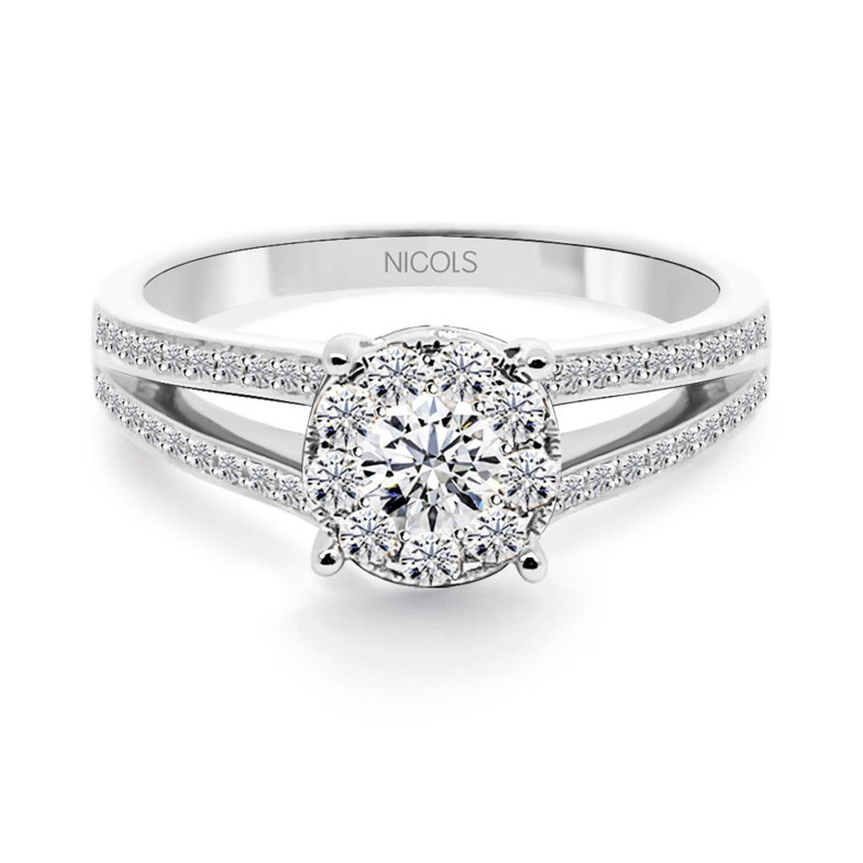 NOA Diamond Ring 0.68 White Gold 14710800011
