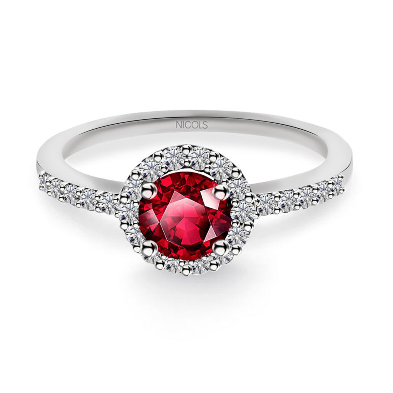 Ruby Carnation Ring 0.60 99930170111