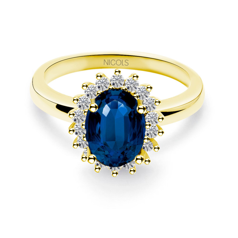 Ring Sapphire Dalia 1.30ct Or jaune 99929080115