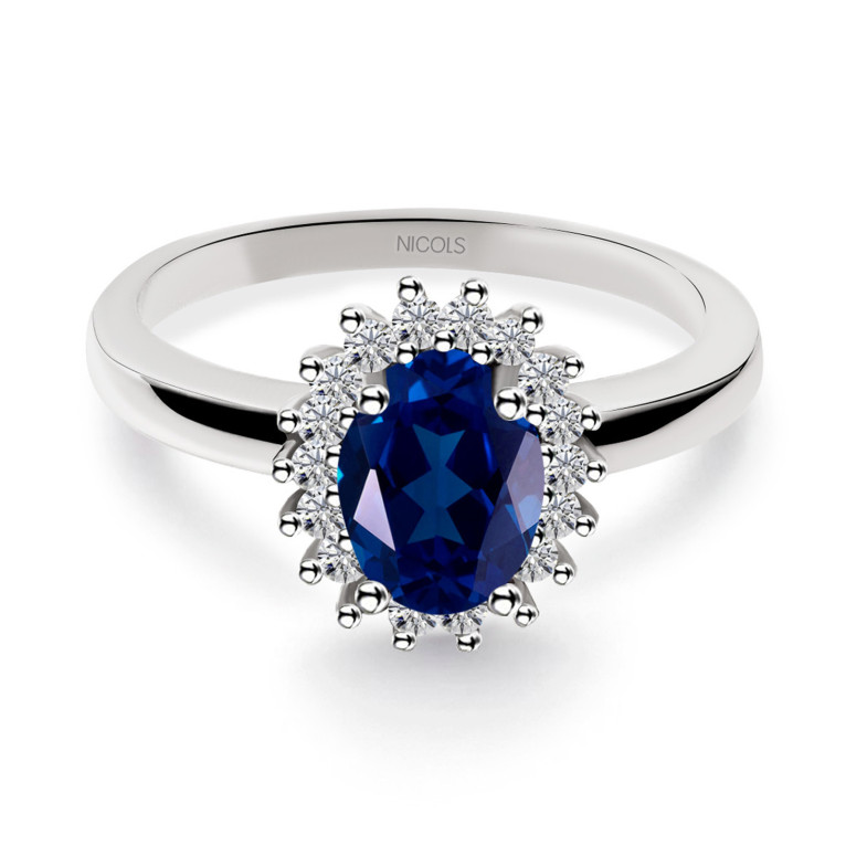Ring Commiting Zafiro DALIA 1.00 99929085111
