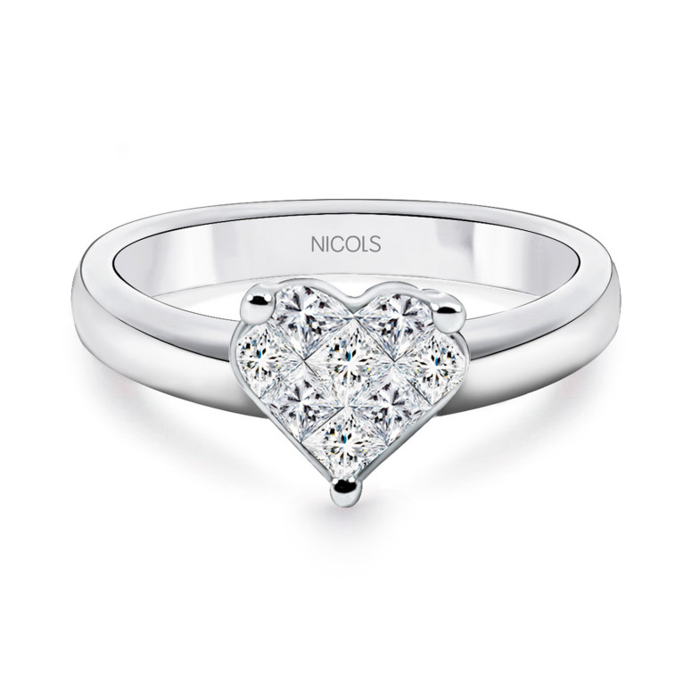 Herz-Liebe-Diamantring 0,52 22910000311