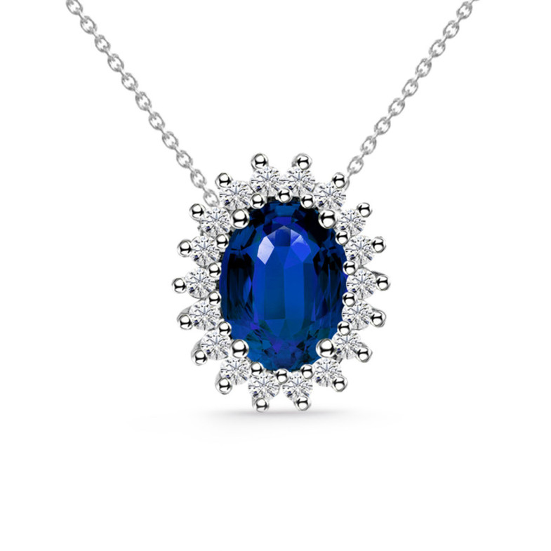 Collana di zaffiro e diamante DALIA 1.30 99929080151