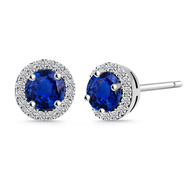 Pendientes Zafiro Clavel 1.20Ct. 99930170221