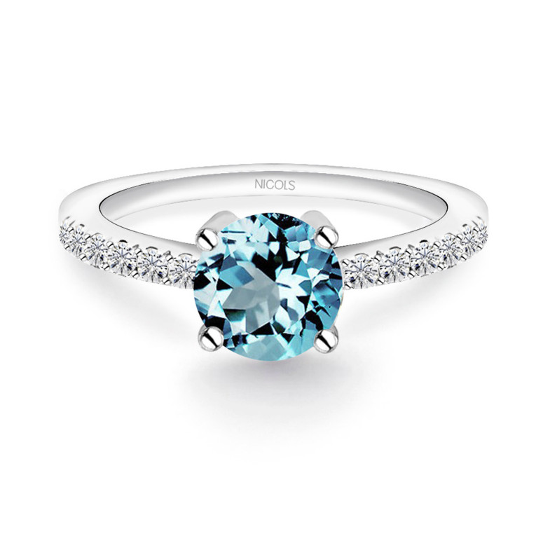 Zircon und Diamantring DAFNE 29210376518
