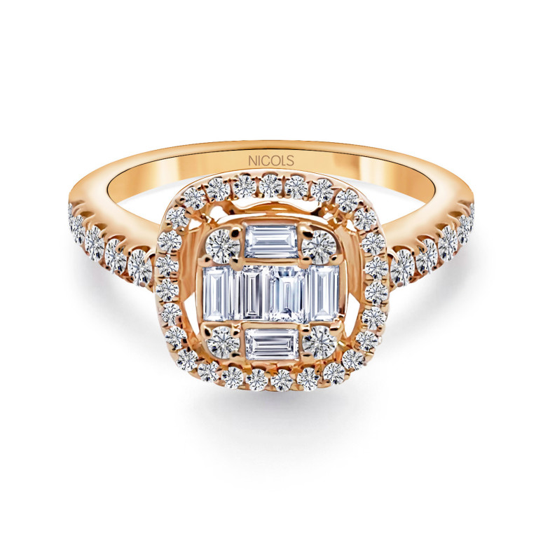 Anillo de Compromiso Aniversario SQUARE 32810034019