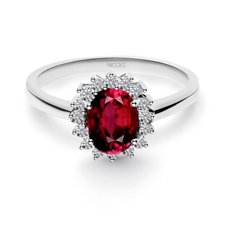 Engagement de Ring Rubi DALIA 0,95 14711120013