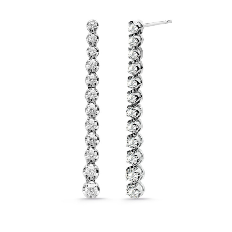 Pendientes Diamantes Largos 1.30ct RIVIERE NICOLS 26910150021