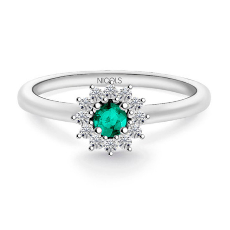 Margarita Emerald Ring 0.25 99930176012