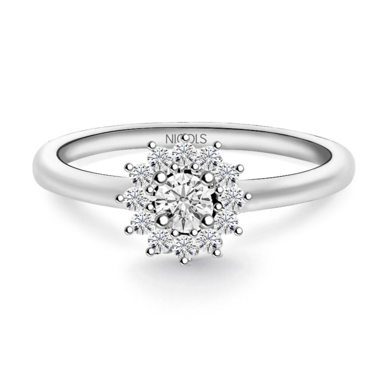 Margarita Diamond Solitaire Ring 0.15 99930176011