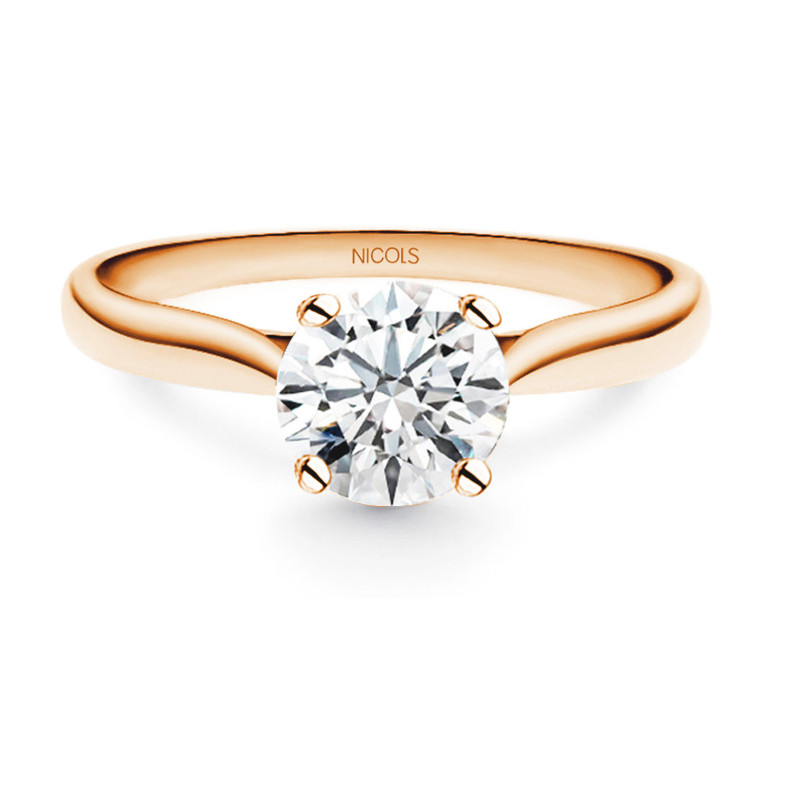 Engagement Ring 1 Ct Nicole Rose Gold 99928916719
