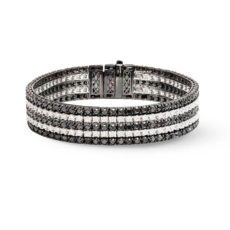 Bracelet Riviere Diamant Noir BLACK POWER 26910020231