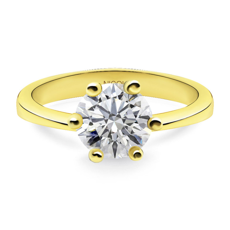 Anillo 3 Quilates Diamante Geraldine Oro Amarillo 99928288715