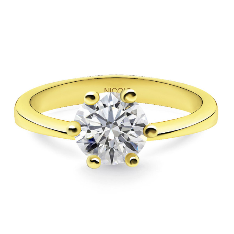 Anillo 2.5 Quilates Diamante Geraldine Oro Amarillo 99928288215