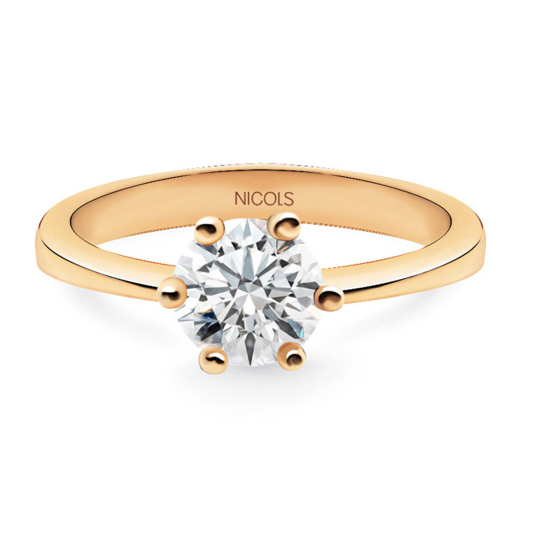 Geraldine Engagement Ring 1.5 Carat Rose Gold 99928287219