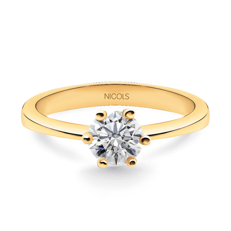 Geraldine Diamond Ring 1 Carat Rose Gold 99928286719