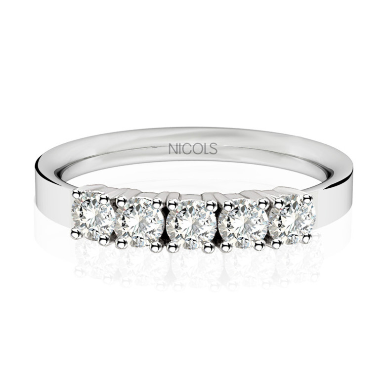 Diamond Wedding Ring 0.50 Eloise Line 99929812511