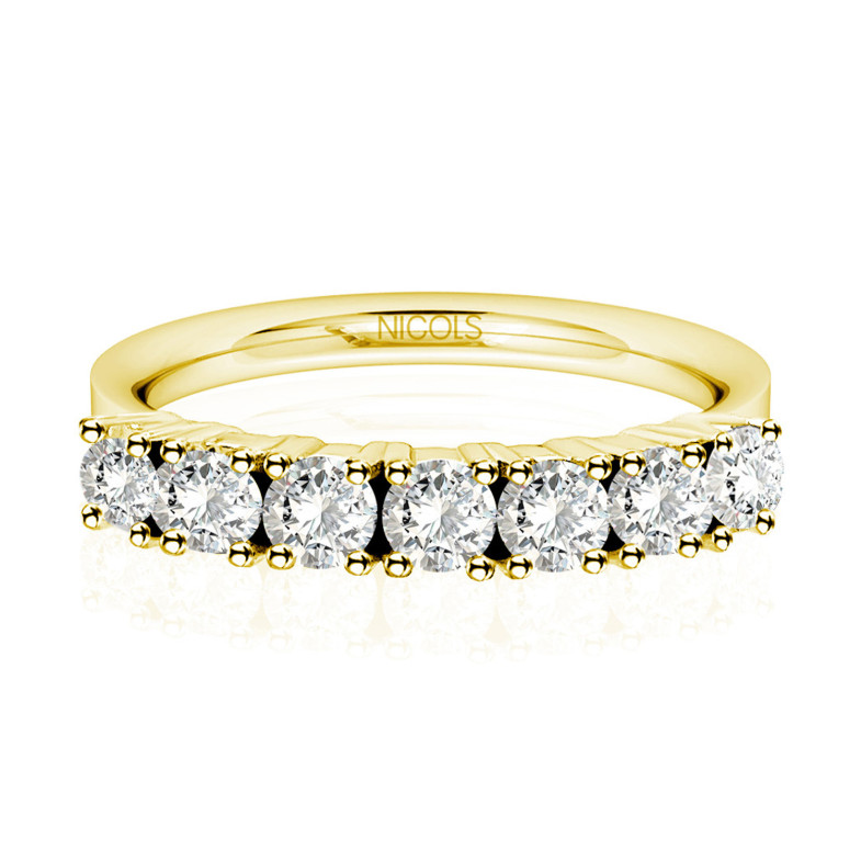 Alianza Diamantes 0.70 Eloise Line Oro Amarillo 99929812715