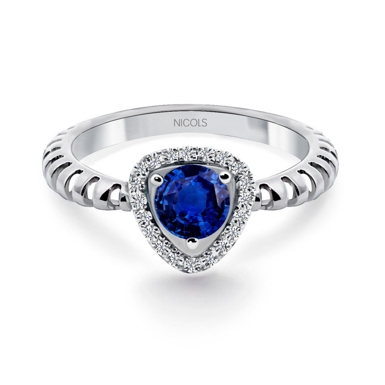 Sapphire ring 29210401211 TRIANGLE