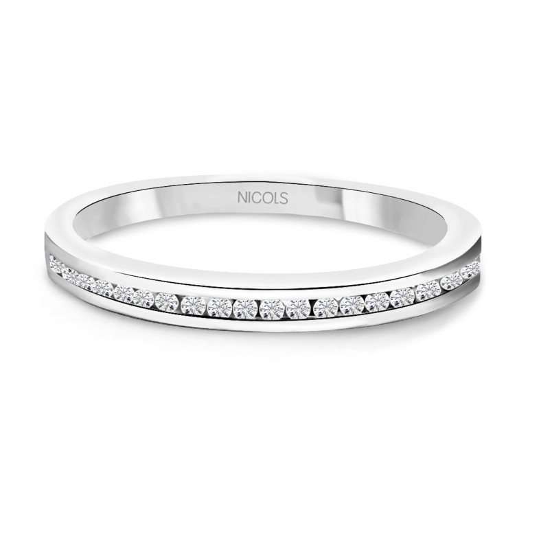 Anillo Diamantes Chloe 0.18 Oro Blanco 14710880011