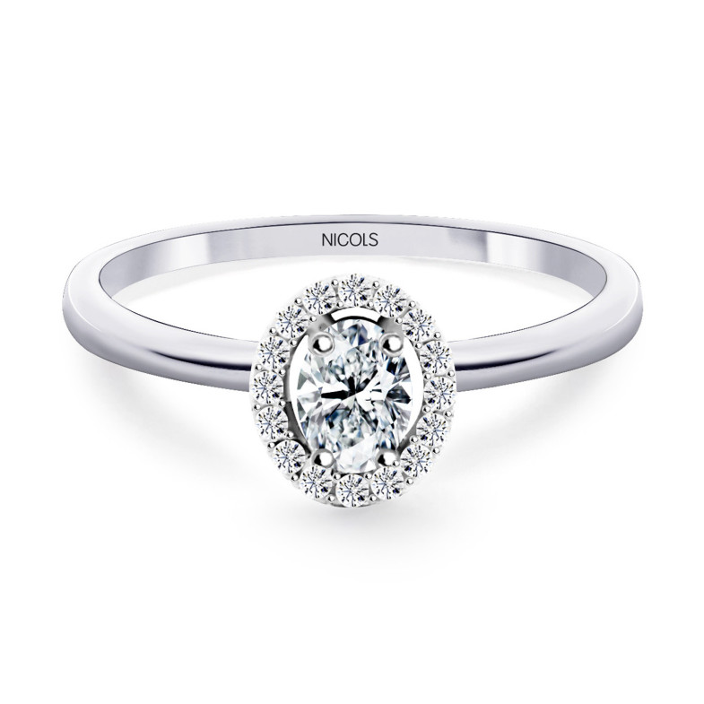 Angie Diamond Ring Oval size 0.33 99930381011