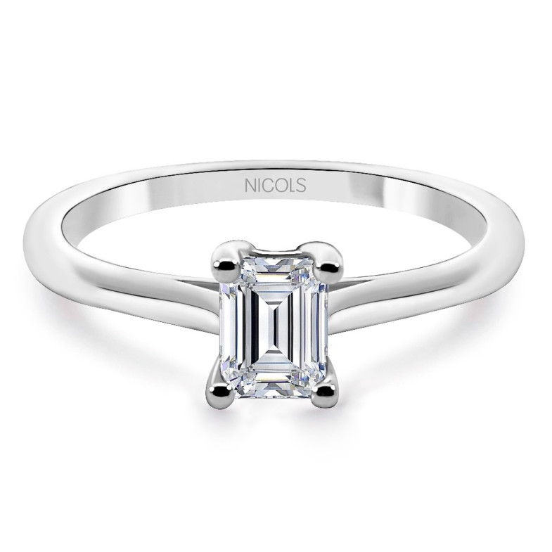 Diamond Ring 0.45 Emerald Court Commiting Camille 99930505611