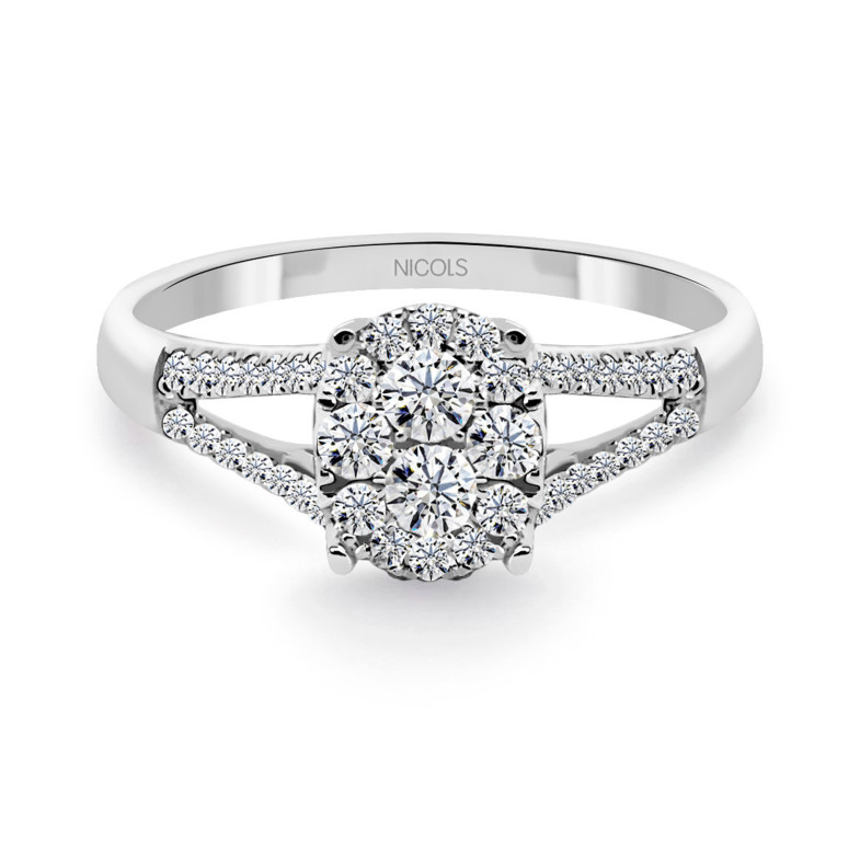 Oval Diamond Ring OLIVIA 0.55 32810040011