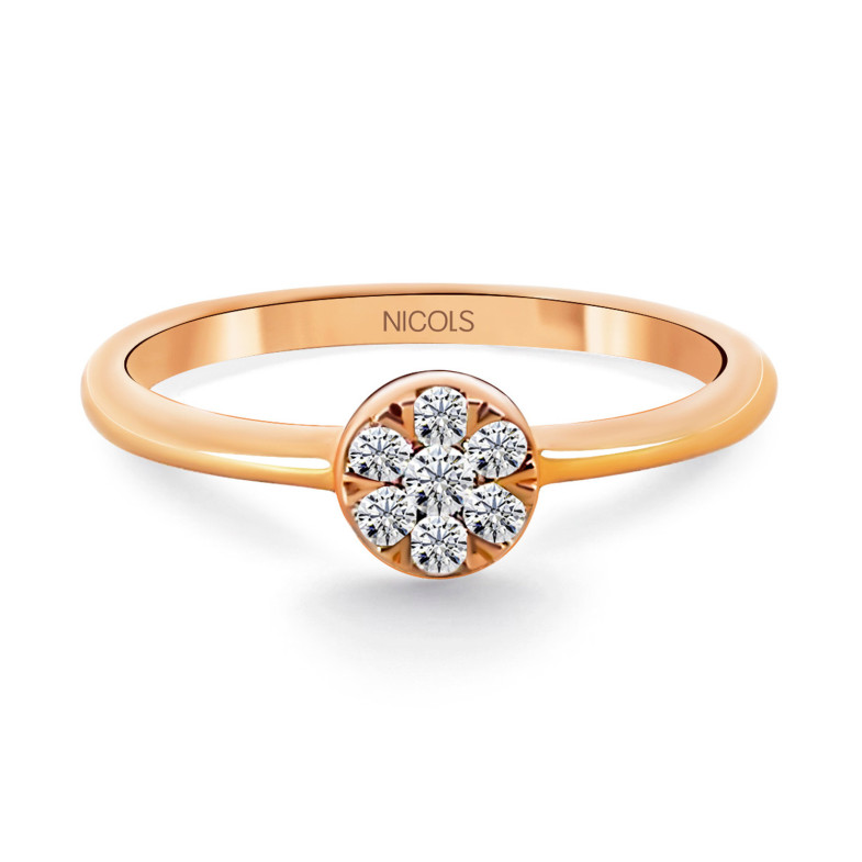 Diamond Passion Ring 0.15 Rose Gold 14710010219