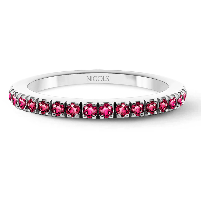 Ruby Stackable Ring DAFNE BAND 29210552212