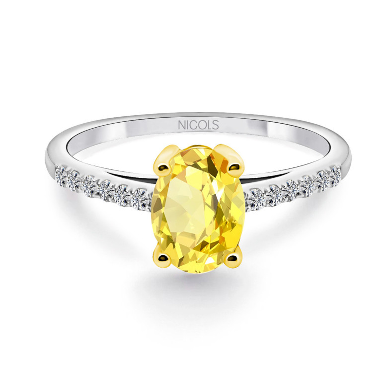 Anillo Zafiro Amarillo Lola 1.30ct 99929926012