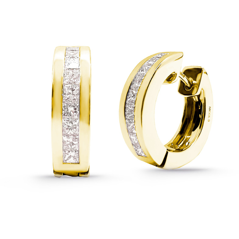 Boucles d'oreilles Diamant Classic 14710171021