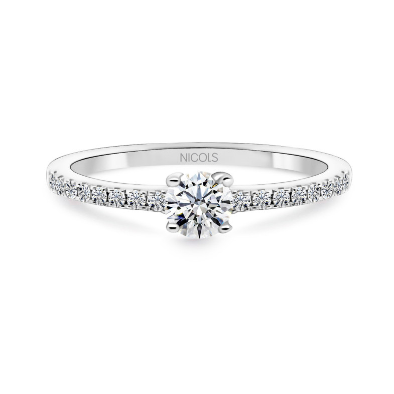 Dafne Petit Brilliant Solitaire Ring 0.25 29210585211