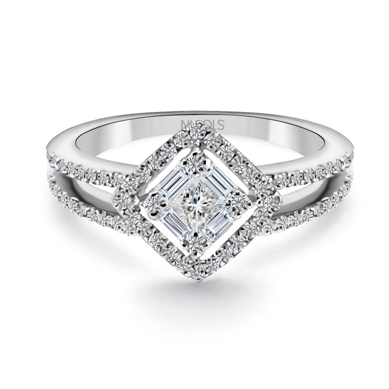 Diamantring Prinzessin 0.42 ct 14710320111