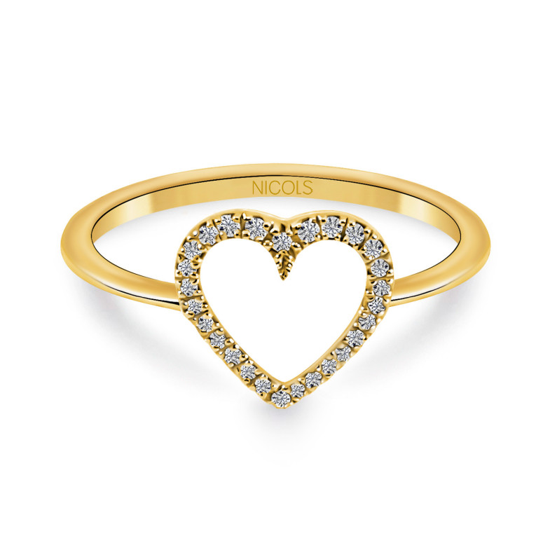 Golden Ring HEART LOVE 29210221111