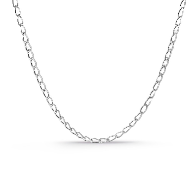Bilbao White Gold Chain 18k 1.6mm 45cm Bilbao 37610634550