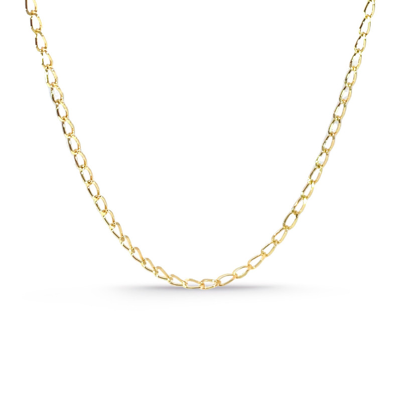 18K Gold Bilbao Chain 1.6 mm 45 cm Bilbao 37610534550