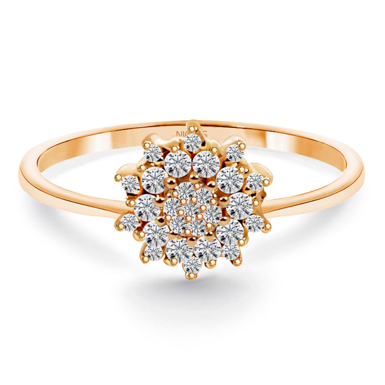 Anello Vintage oro e diamante SNOW FLOWER 29210510519