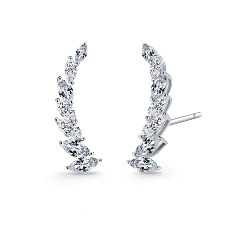 Pendientes Trepadores Oro Marquesa 1.2 Ct 37010030021