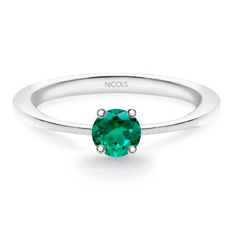 Isabella Emerald Solitaire Ring 0.20ct 99928265112