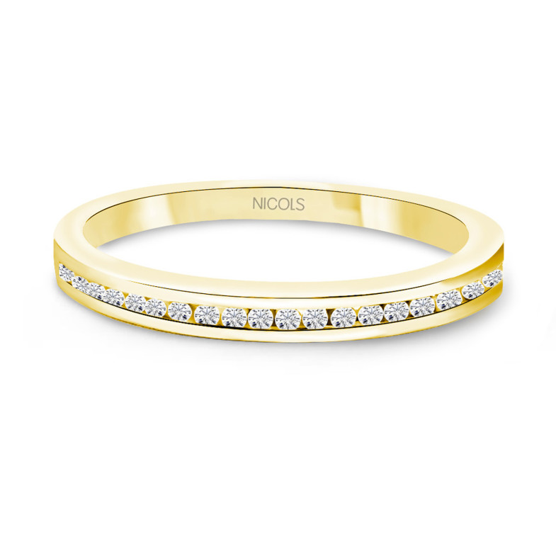 Anel de diamante Chloe 0.18 ouro amarelo 14710880015