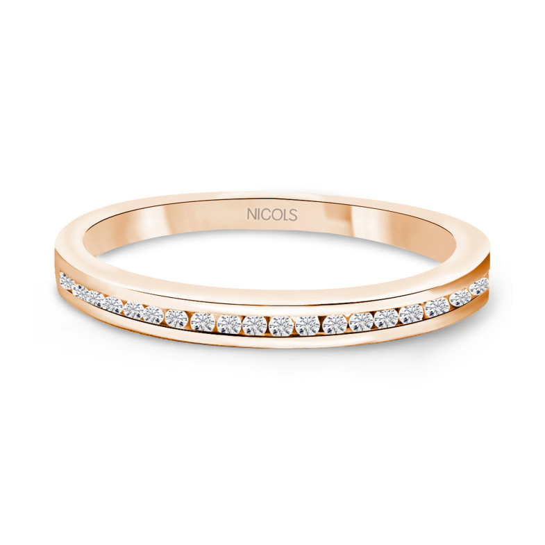 Chloe Diamond Ring 0.18 Rose Gold 14710880019