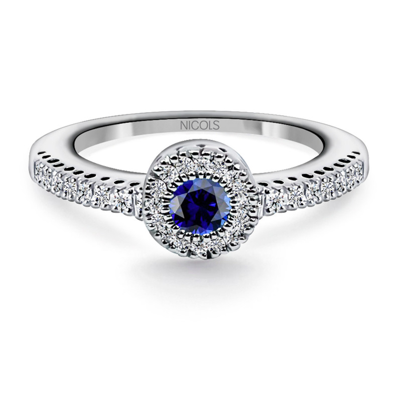 Saphirring und Diamantfarbe14710393213
