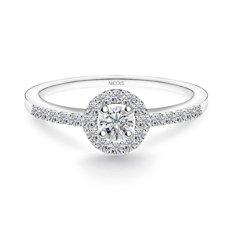 Einzelring Diamantverschluss 0,15 99930173011