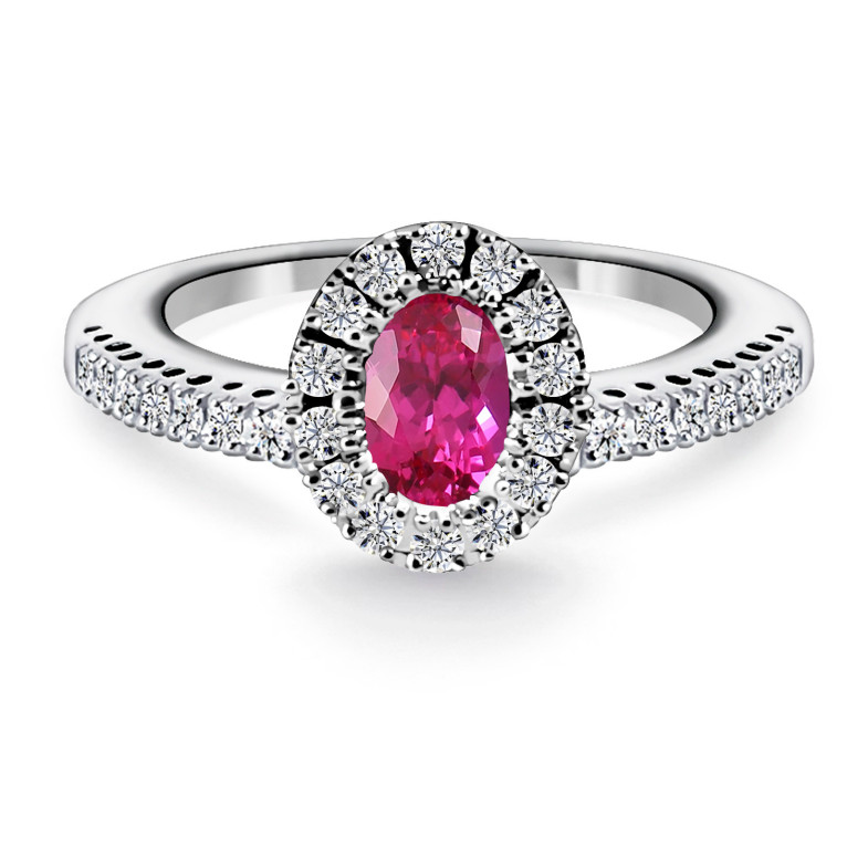 Ruby Ring DIAMOND ORLA OVAL COLOR 14710390113