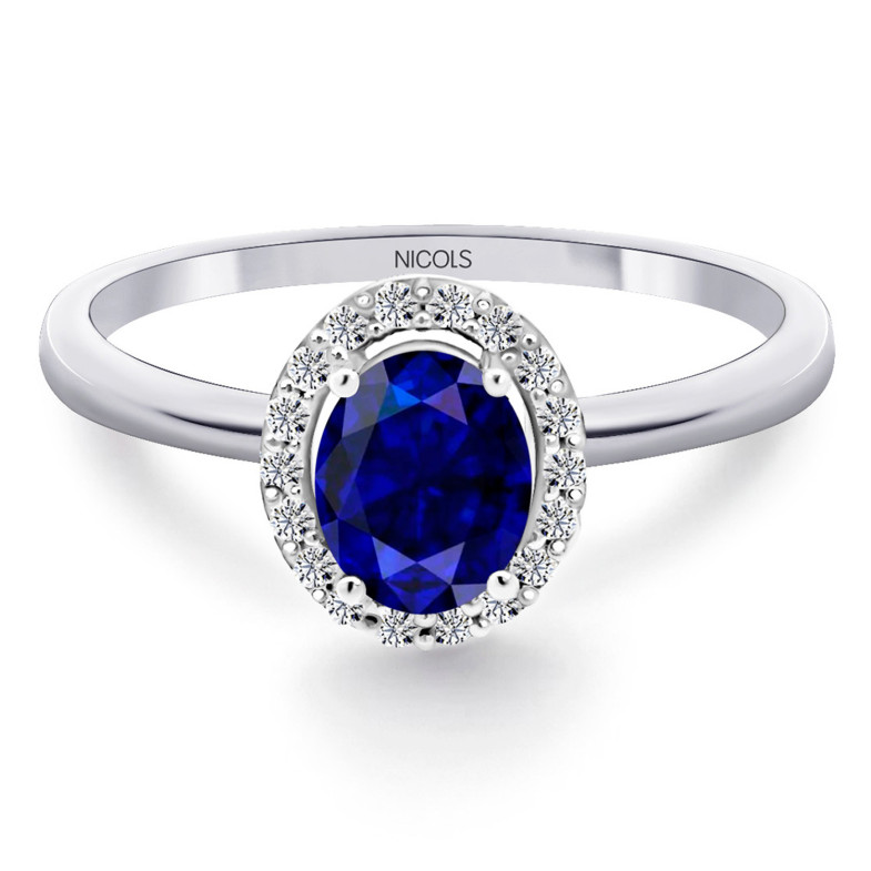 Dahlia Sunset Sapphire Ring 0.70Ct 99930021011