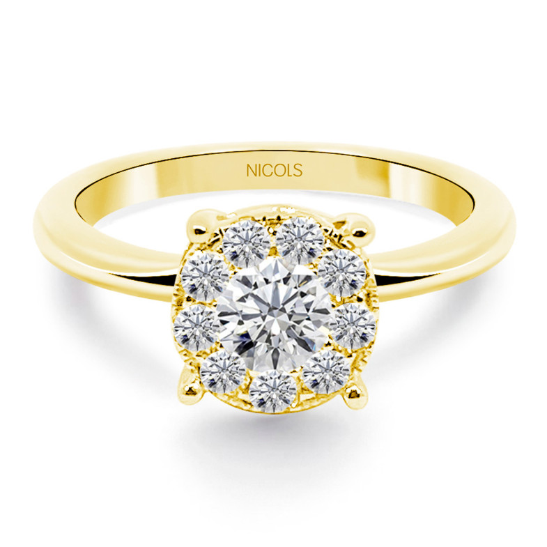 Gardenia Diamond Ring 0.48 14710801015