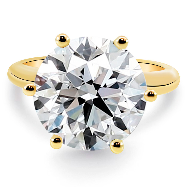 Ring 4,5 Karat Charlotte Diamant Gelbgold 99928219815
